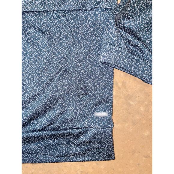 Mondetta Stratified Sea Combo Blue L/S Active Popover Pullover Large NWT Womens - Picture 4 of 9